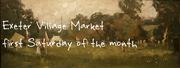 Exeter Village Market launch 6 October - first Saturday of the Month