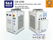  S&Adual temperature and dual control chiller for Rofin co2 slab laser